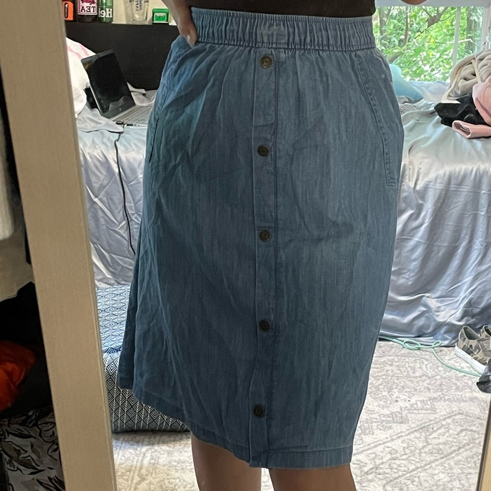 Cat and Jack Jean skirt with pockets